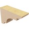 Ekena Millwork 2"W x 6"D x 4"H Classic New Brighton Rough Cedar Woodgrain TimberThane Corbel, Primed Tan CORUR02X06X04NEBRCPR - alternate 2